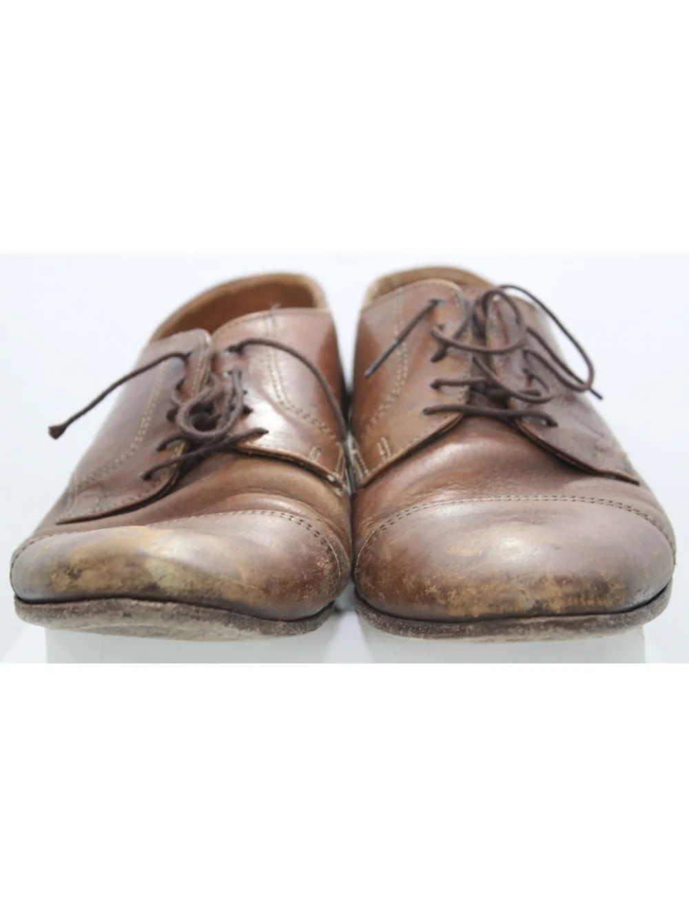 Cole Haan Watson Casual Brown Cap-Toe Oxford Mens Leather Dress Shoes Size 10 D